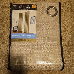Eclipse Room Darkening Curtain Panel Pair